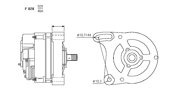 ALTERNATORE CA228IR
