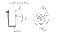 ALTERNATORE CA136IR A030