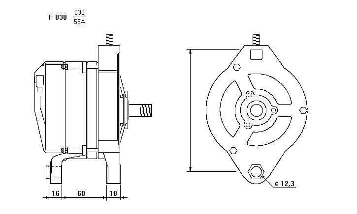 ALTERNATORE CA295IR