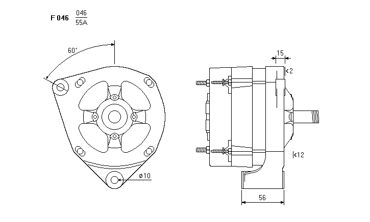 ALTERNATORE CA170IR