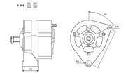 ALTERNATORE CA207IR A067