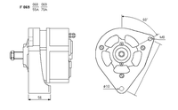 ALTERNATORE CA359IR A068