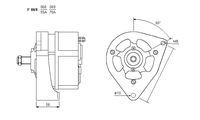 ALTERNATORE CA533IR A069