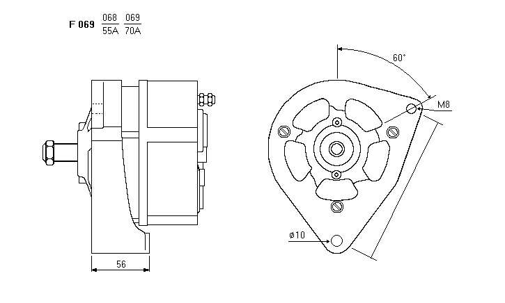 ALTERNATORE CA533IR