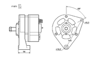 ALTERNATORE 0120335521 A071