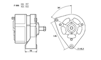 ALTERNATORE CA110IR A086
