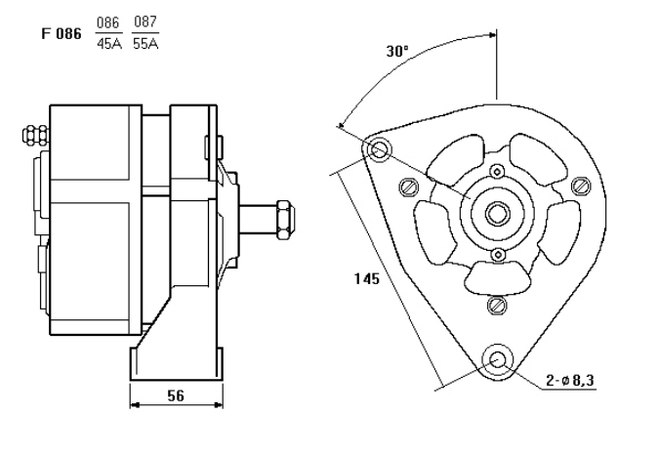 ALTERNATORE CA42IR