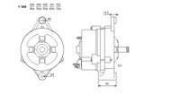 ALTERNATORE CA514IR A092
