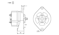 ALTERNATORE CA734IR A094