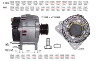 ALTERNATORE CA1502IR A1030