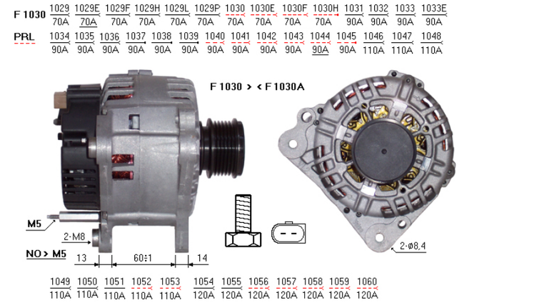 ALTERNATORE CA1446IR