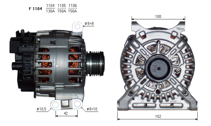 ALTERNATORE TG13C010