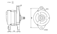 ALTERNATORE CA1055IR A111