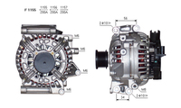 ALTERNATORE CA1859IR A1155