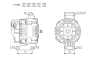 ALTERNATORE 63310503 A1165