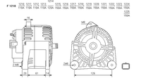 ALTERNATORE CA1762IR A1211
