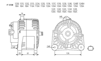 ALTERNATORE CA1975IR A1233