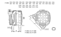 ALTERNATORE CA1589IR A1259