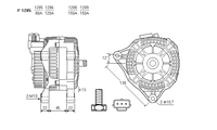 ALTERNATORE CA1777IR A1285