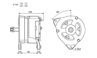 ALTERNATORE CA546IR A131