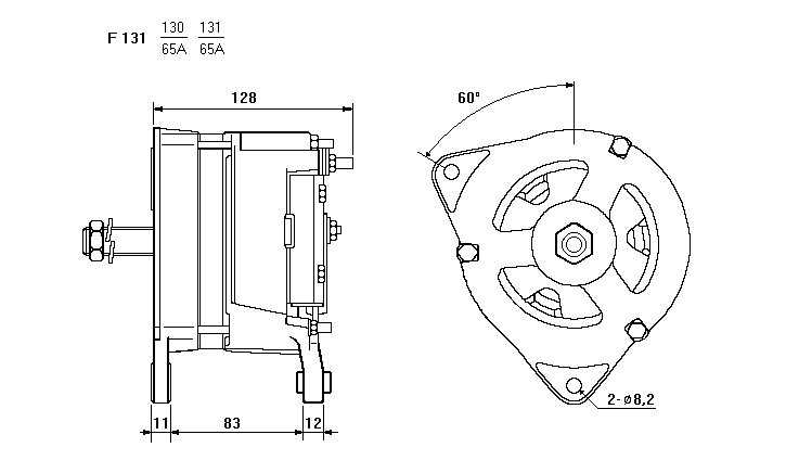 ALTERNATORE CA546IR