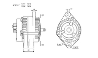 ALTERNATORE  CA2005IR A1317