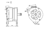 ALTERNATORE  CA594IR A132