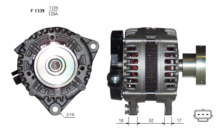 ALTERNATORE CA1941IR
