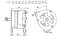 ALTERNATORE CA564IR A136