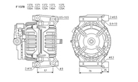ALTERNATORE CA1592IR A1370