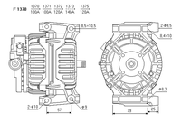 ALTERNATORE DRB6200 A1373