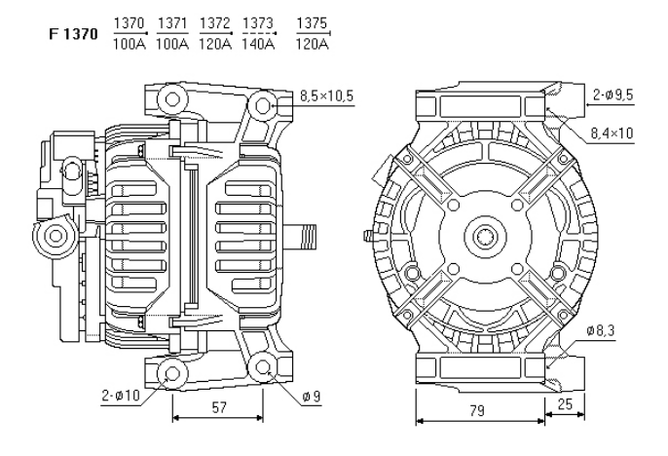 ALTERNATORE DRB6200