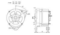 ALTERNATORE CA299IR A152