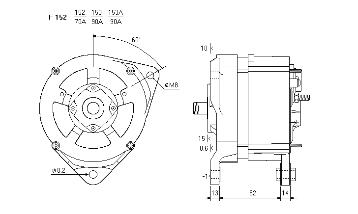 ALTERNATORE CA299IR