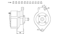 ALTERNATORE CA277IR A165