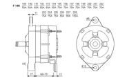 ALTERNATORE CA372IR A190