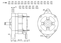 ALTERNATORE CA229IR A203