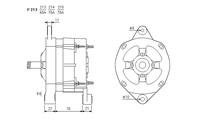 ALTERNATORE CA213IR A213