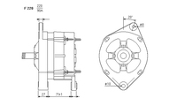 ALTERNATORE CA1339IR A220