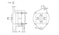 ALTERNATORE CA860IR A222