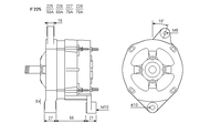 ALTERNATORE CA150IR A225