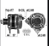 ALTERNATORE DRA0989 A2275
