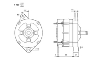 ALTERNATORE CA331IR A237