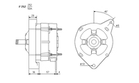 ALTERNATORE CA369IR A252