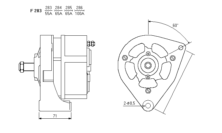 ALTERNATORE CA940IR