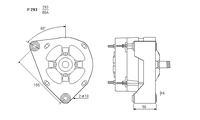 ALTERNATORE CA251IR A293