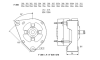ALTERNATORE CA87IR A300