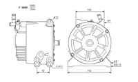 ALTERNATORE CA1680IR A3000