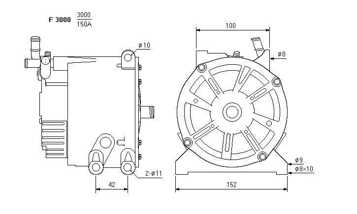 ALTERNATORE CA1680IR
