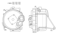 ALTERNATORE CA1634IR A3013